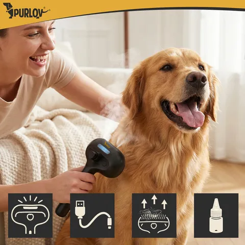 Parní kartáč pro domácí mazlíčky