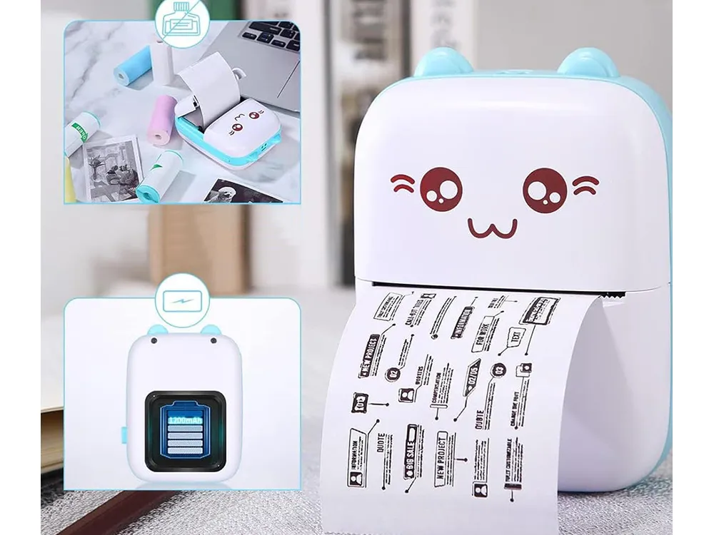 Bezdrátová termo tiskárna