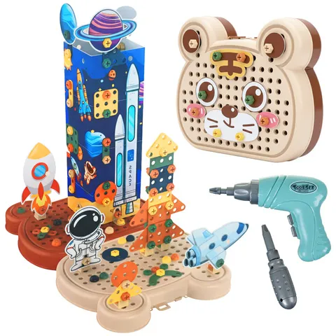 3D zestaw konstrukcyjny - kosmiczny mechanik