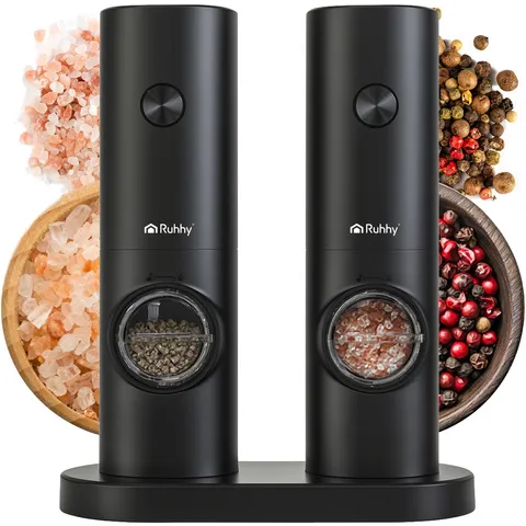 Designové mlýnky na sůl a pepř - 2ks v balení