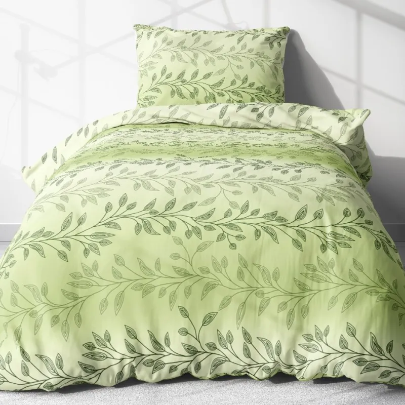 Bavlněné povlečení - Olivie zelená