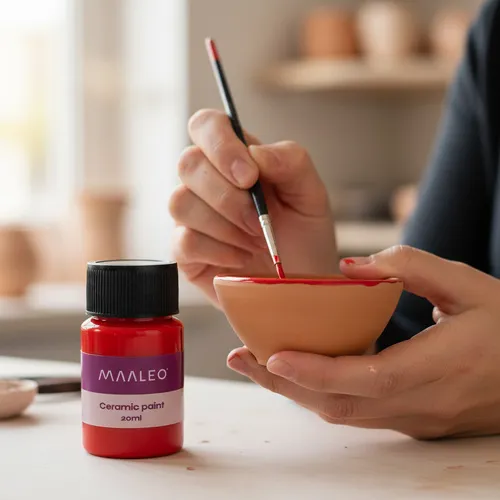 Farby do szkła i ceramiki 12 odcieni