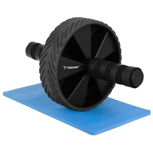 Hasizom erősítő kerék térdpárnával, csúszásmentes, habszivacs markolattal