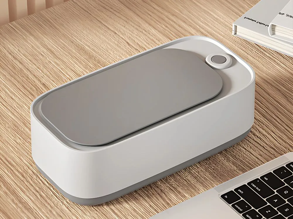 Vibrační ultrasonická čistička brýlí šperků a hodinek