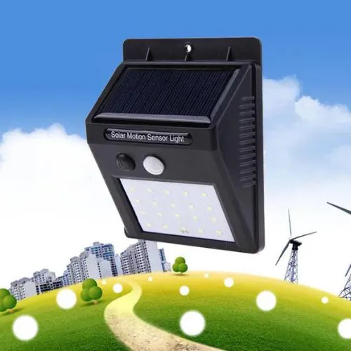Sada 5ks - LED solární světlo s detekcí pohybu