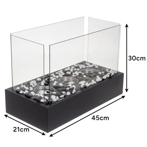 Dizajnový biokrb s kamienkami