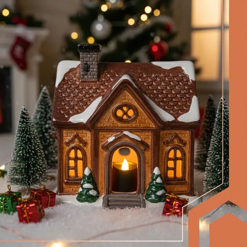 12 db LED gyertya lánghatással 