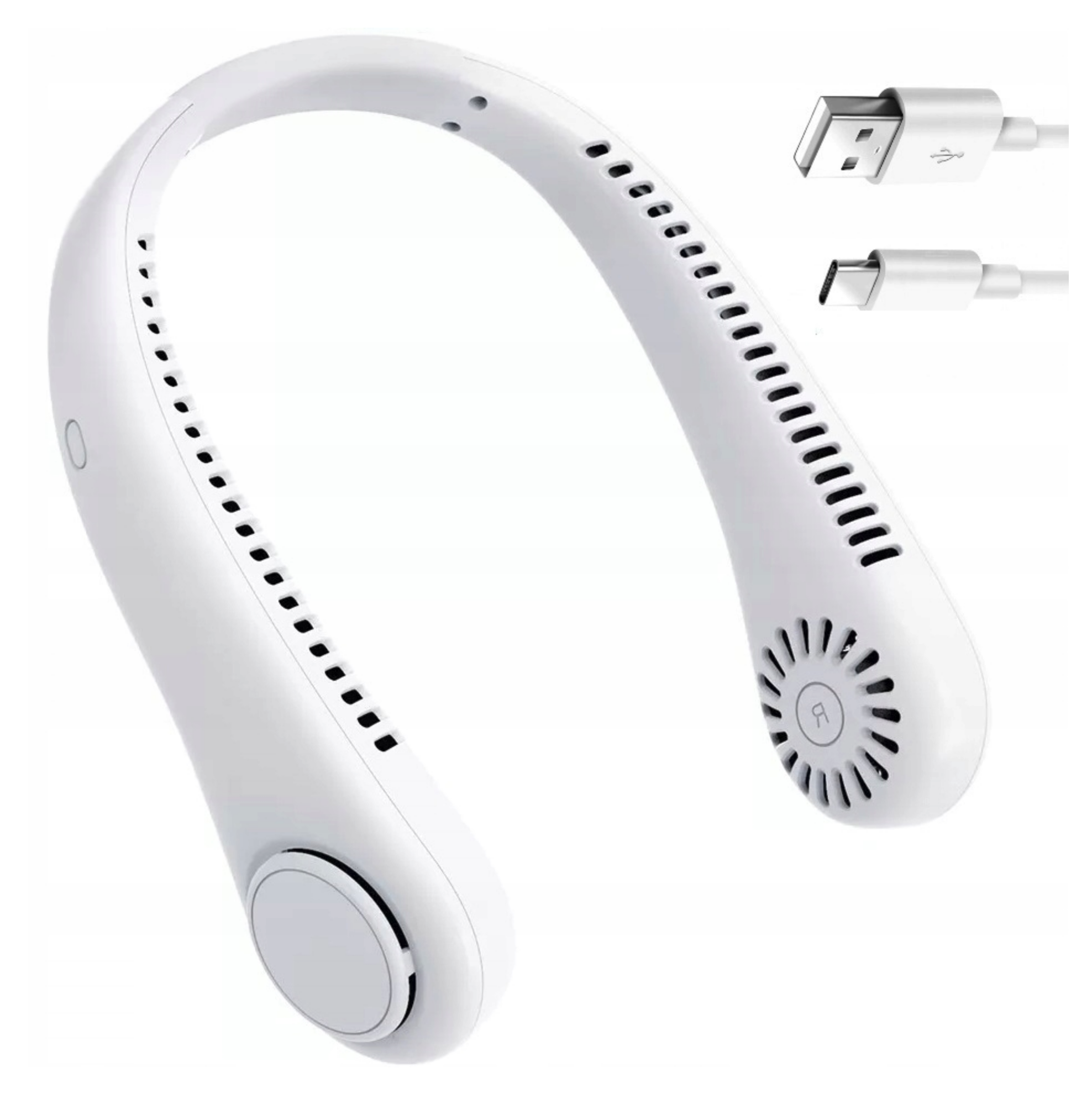 Přenosný mini ventilátor na krk