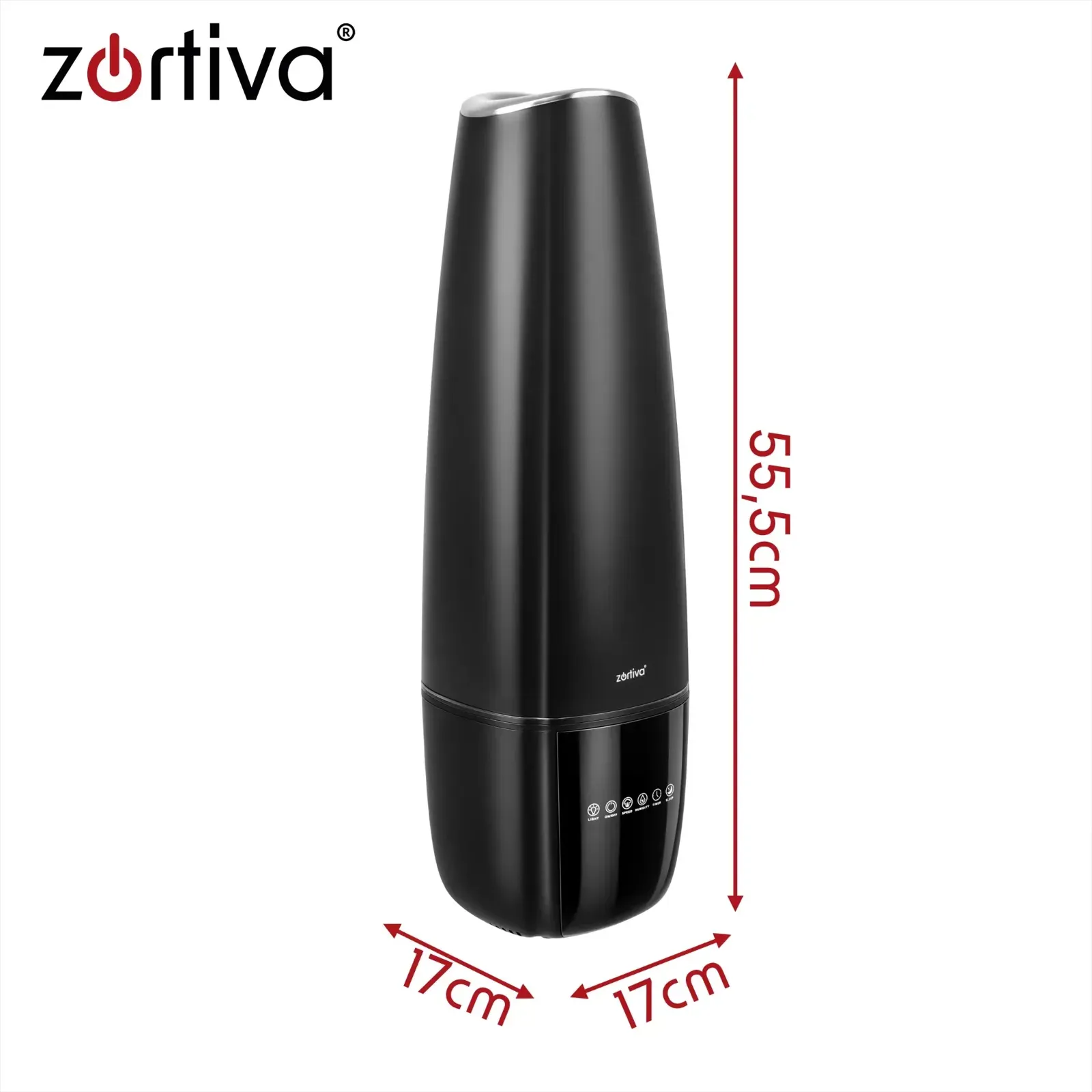 Zvlhčovač vzduchu s aroma difuzérem, časovačem a dálkovým ovládáním, 12 vonných olejů, objem 6,5 l