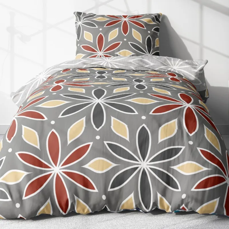 Bavlněné povlečení - Petra červená