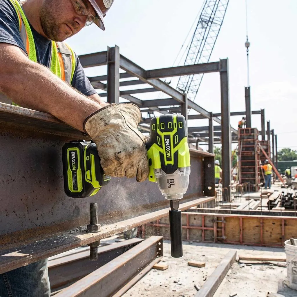 Akkus ütvecsavarozó 600 Nm, 2 akkumulátorral, 2800 ford./perc, 18 és 22 mm-es dugókulcsokkal és töltővel