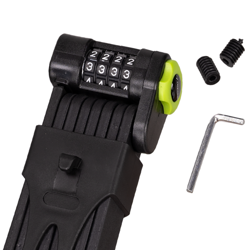 Skládací zámek na kolo