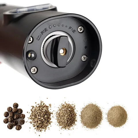 Designové mlýnky na sůl a pepř - 2ks v balení