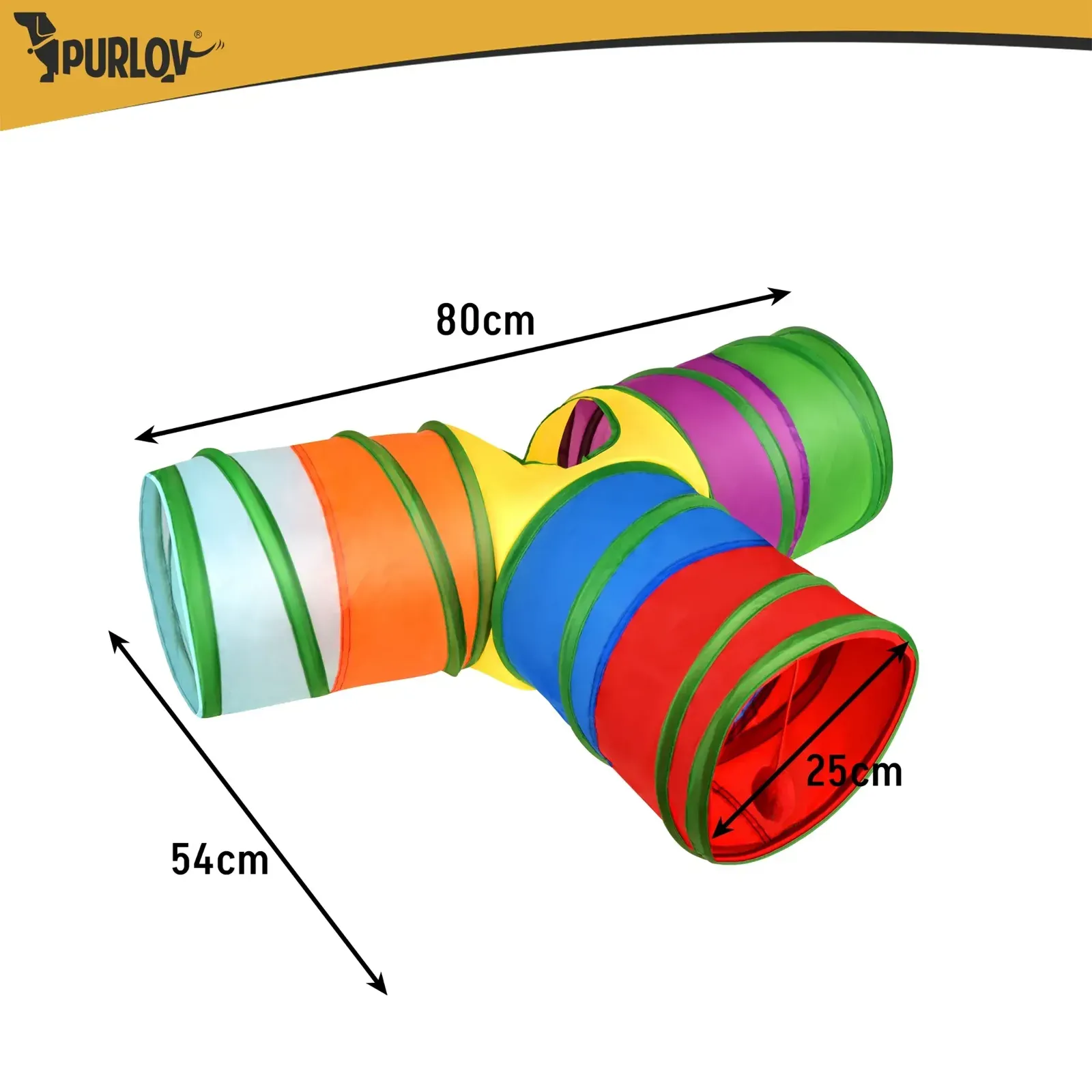Set de jucării pentru pisici 24 buc., tunel 80 cm, undiță, șoricei de pluș, mingiuțe cu clopoței, arcuri, interactiv