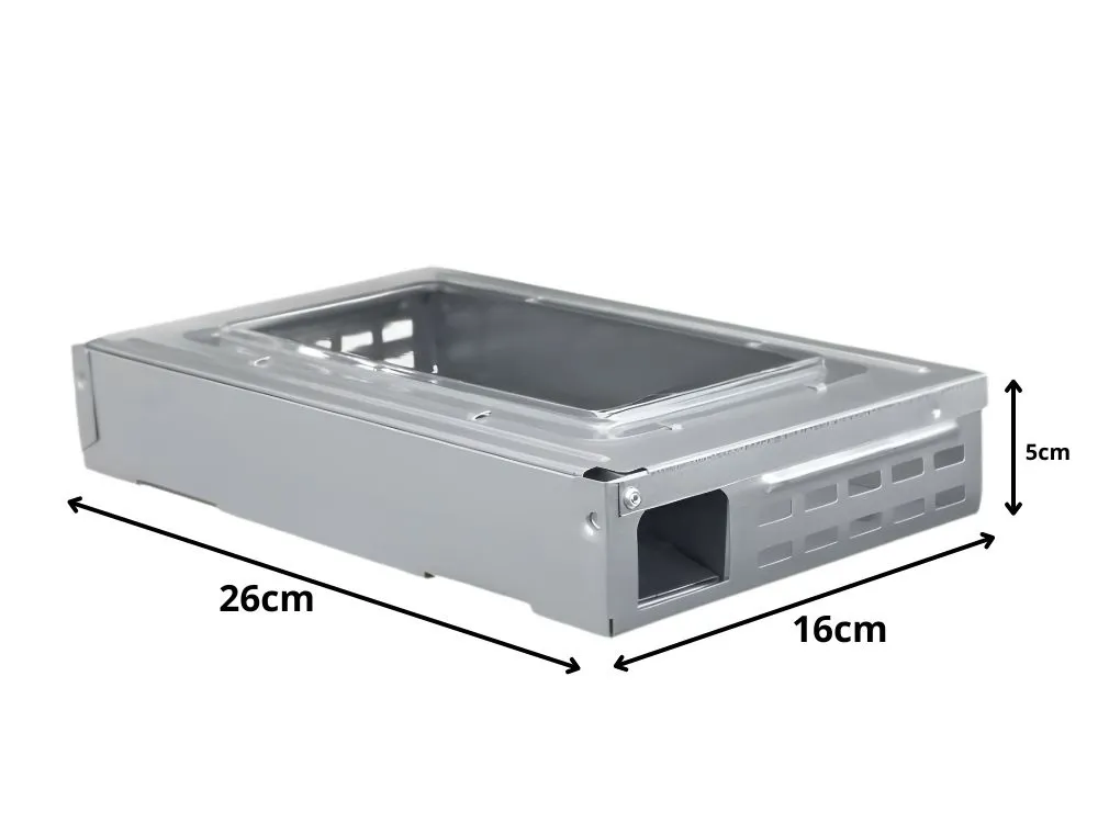 Kovová živolovná past na myši s automatickým zavíráním, humánní odchyt bez jedu, průhledný kryt, opakované použití