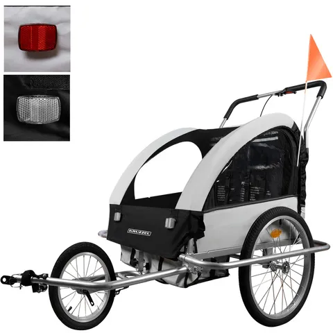 Odpružený přívěs za kolo 3v1