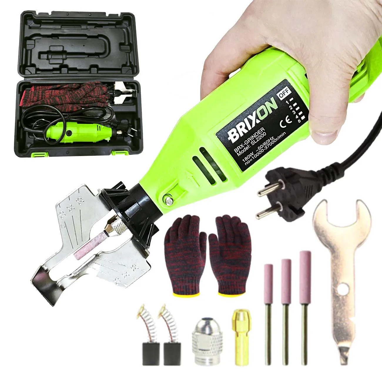 Elektrická bruska na řetězové pily