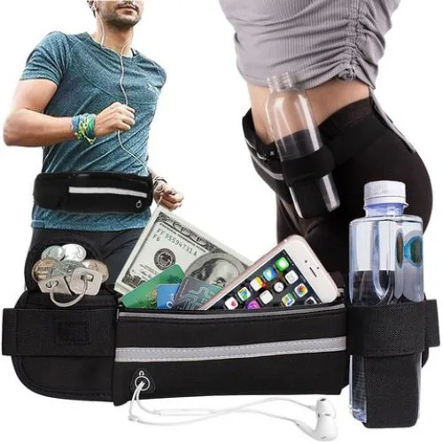 Černá běžecká taška